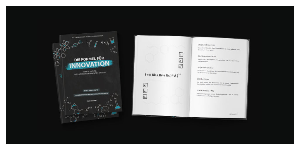Jetzt erhältlich: Das Buch zur Formel für Innovation